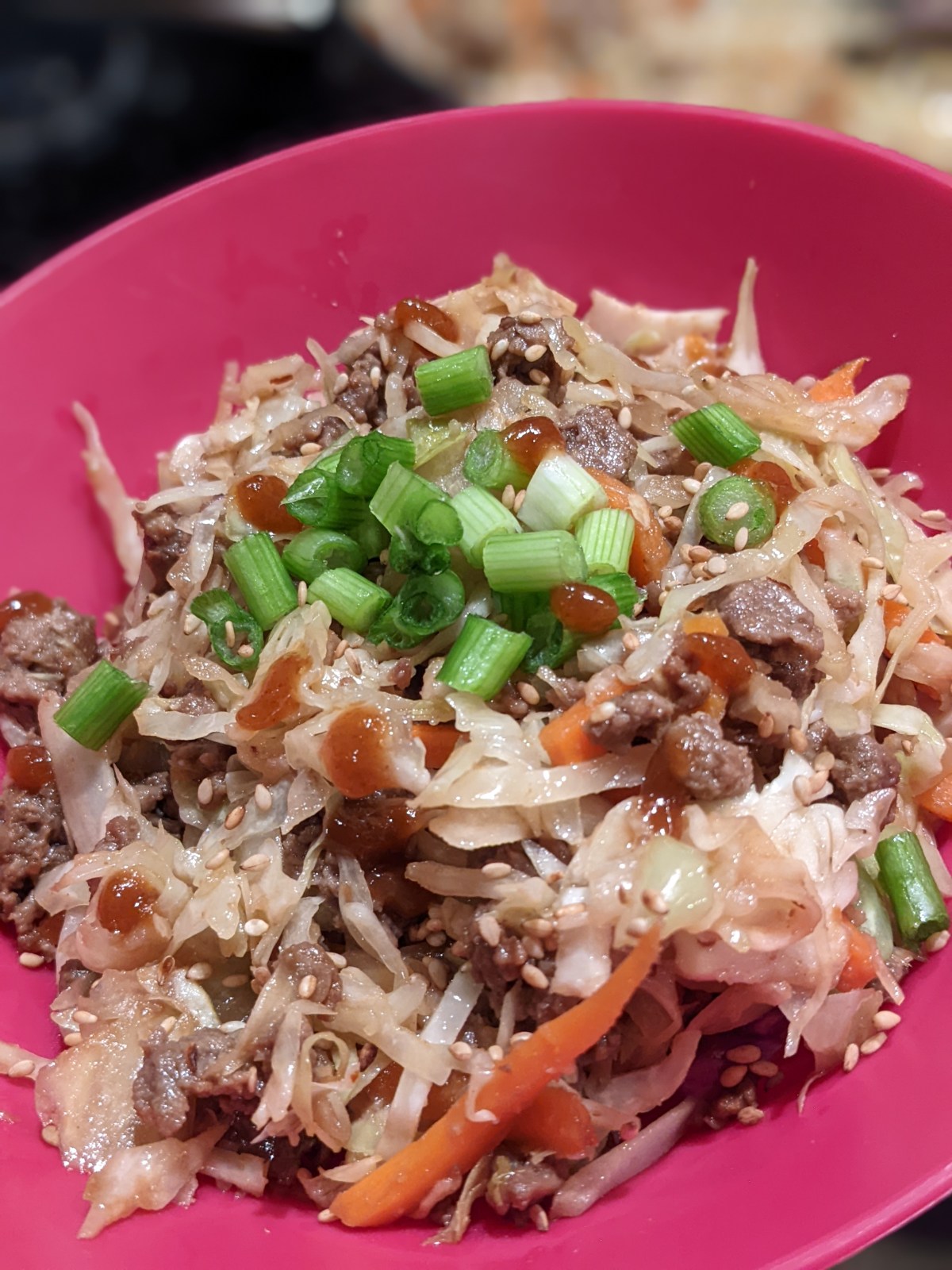 Recipe- Vegan Egg Roll In A Bowl (Low&nbsp;Carb)