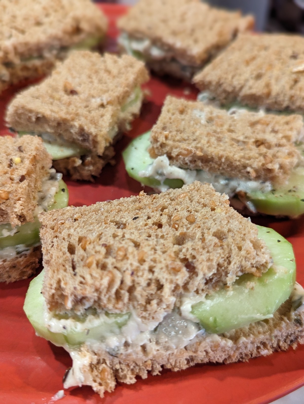 Recipe- Vegan Cucumber Sandwiches